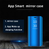 Flip Stand Cover For Redmi 4X Note 5A 5 Plus Hard Luxury Mirror Capa For Xiaomi Mi 5X 5C 6 MIX2 Protection Phone Case 