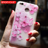 BROEYOUE Case For Xiaomi Redmi 4X 4A 5A 3 3S 4 5 Plus Note 4 5 4X 5A 3 Pro Prime Mi A1 Mi 5X 3D Relief Silicone Cases Cover