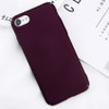 Lovebay Phone Case For iPhone 6 6s 7 8 Plus Simple Plain Wine Red Frosted Matte PC Back Cover Cases For iPhone X 8 7 6 5 5s SE