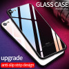 Msvii for iPhone8 Glass case for iPhone 8 Case for iphone 8 7 Plus Luxury Protective Back Cover Pink Shockproof
