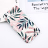USLION Flower Leaf Print Phone Case For iPhone 7 7 Plus Pineapple Marble Hard PC Cover Cases For iPhone X 8 6 6s Plus 5 5S SE