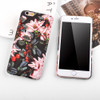 Ranipobo For iPhone 8 7 6 6s Plus 5s SE Phone Case Beautiful Leaves Flower Leaf Painted Hard PC Phone Case For iPhone 8Plus Case