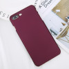 USLION Phone Case For iPhone 6 6s Plus Simple Wine Red Color Matte Cases Frosted Hard PC Cover For iPhone X 8 7 6S Plus 5 5s SE