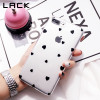 LACK Cute Love Heart Phone Case For iphone 7 Case For iphone 6S 6 7 8 Plus Cases Ultra thin Soft TPU Clear Cover Cartoon Capa