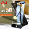 H&amp;A 5D Full Cover Edge Tempered Glass For iPhone 7 8 6 Plus Screen Protector For iPhone 6 6s 7 Plus Film Protection Glass
