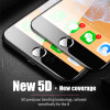 H&amp;A 5D Full Cover Edge Tempered Glass For iPhone 7 8 6 Plus Screen Protector For iPhone 6 6s 7 Plus Film Protection Glass
