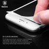 Baseus 0.23MM Screen Protector Tempered Glass For iPhone 8 7 6 6s Plus Soft 3D Curved Full Cover Protective Toughened Glass Film