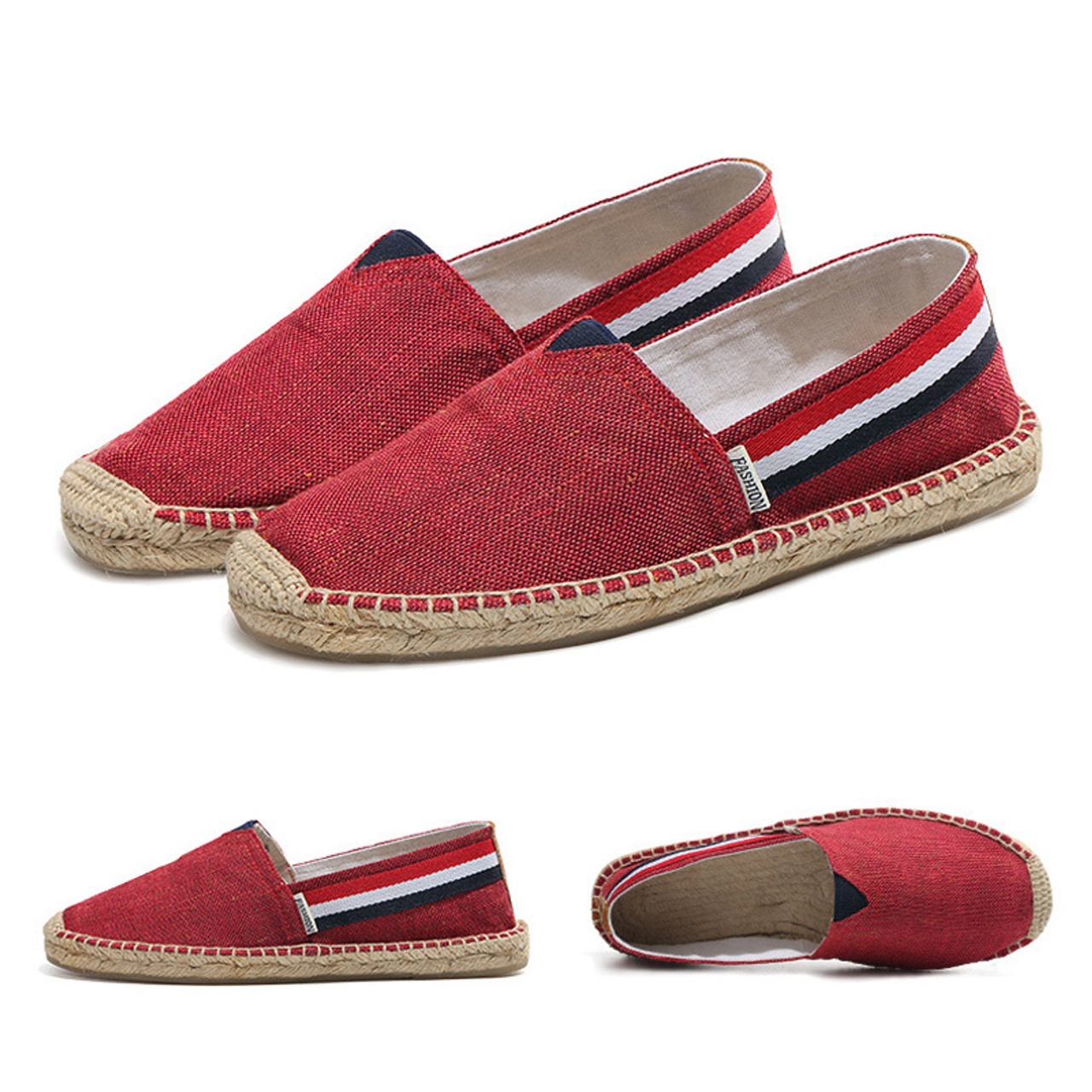 OUDINIAO Mens Shoes Casual Male Breathable Canvas Shoes Men Chinese