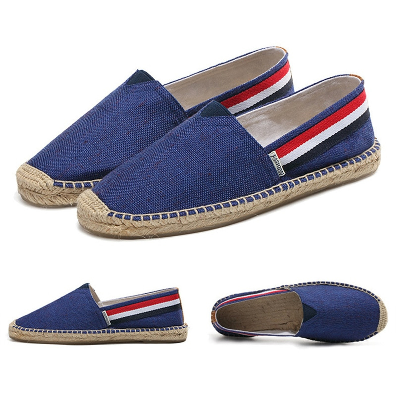 OUDINIAO Mens Shoes Casual Male Breathable Canvas Shoes Men Chinese