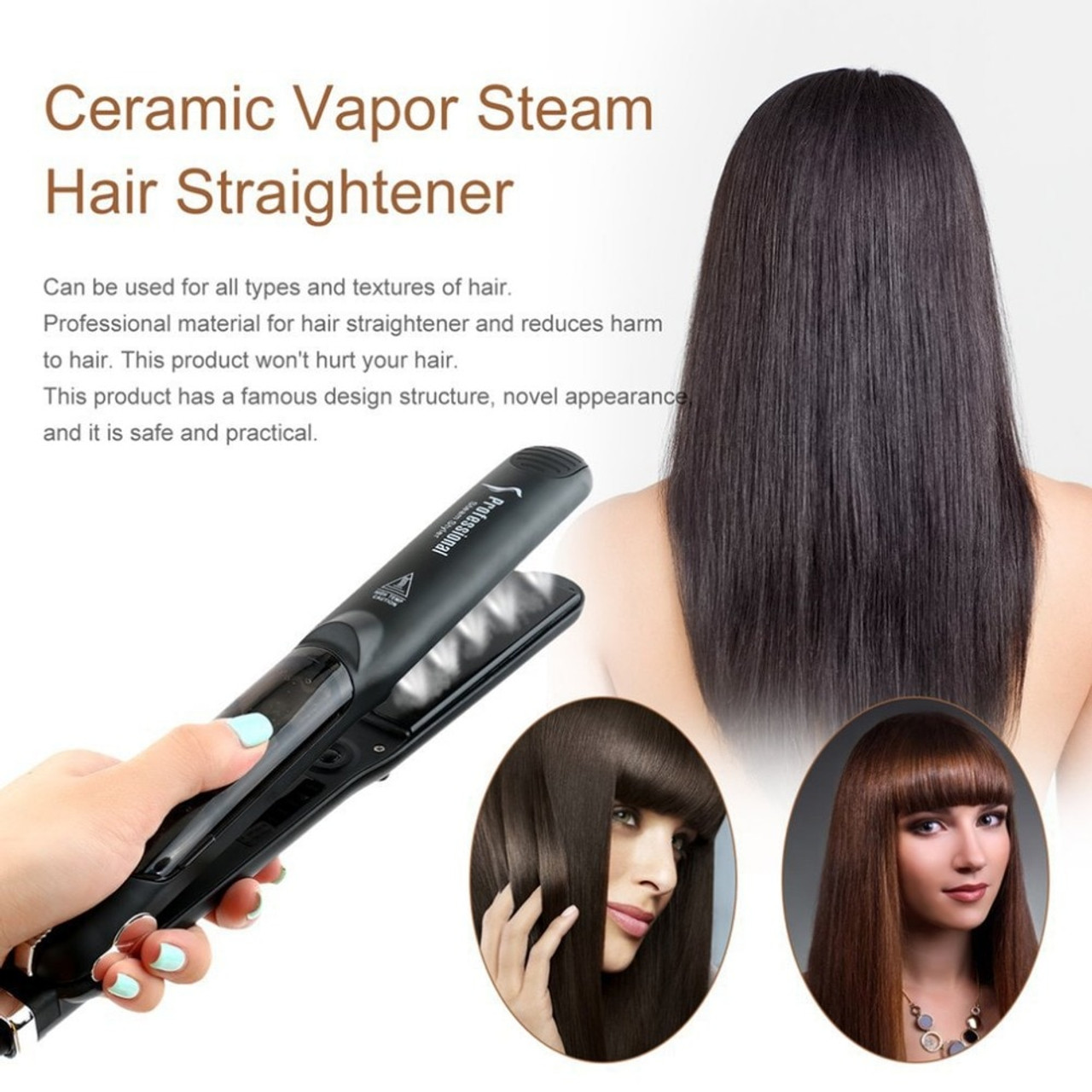 Professional Salon Steam Styler Ptc Ceramic Vapor Steam Hair