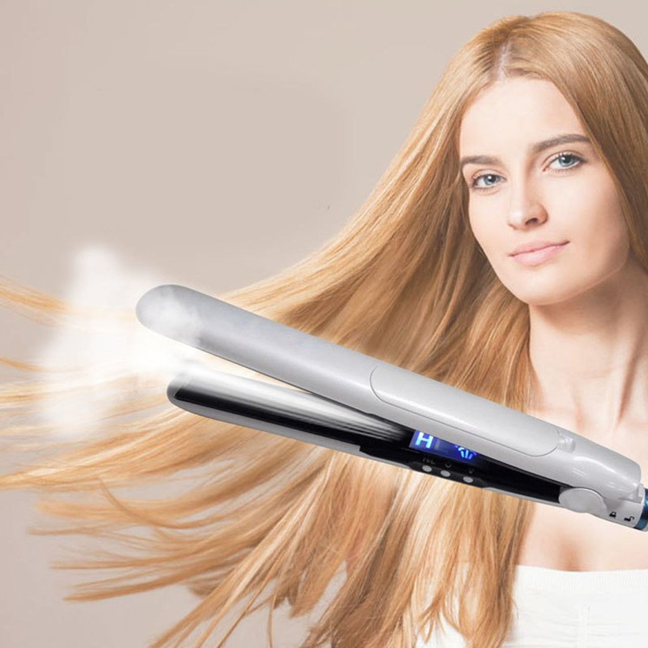 Hair straightener with steam фото 110