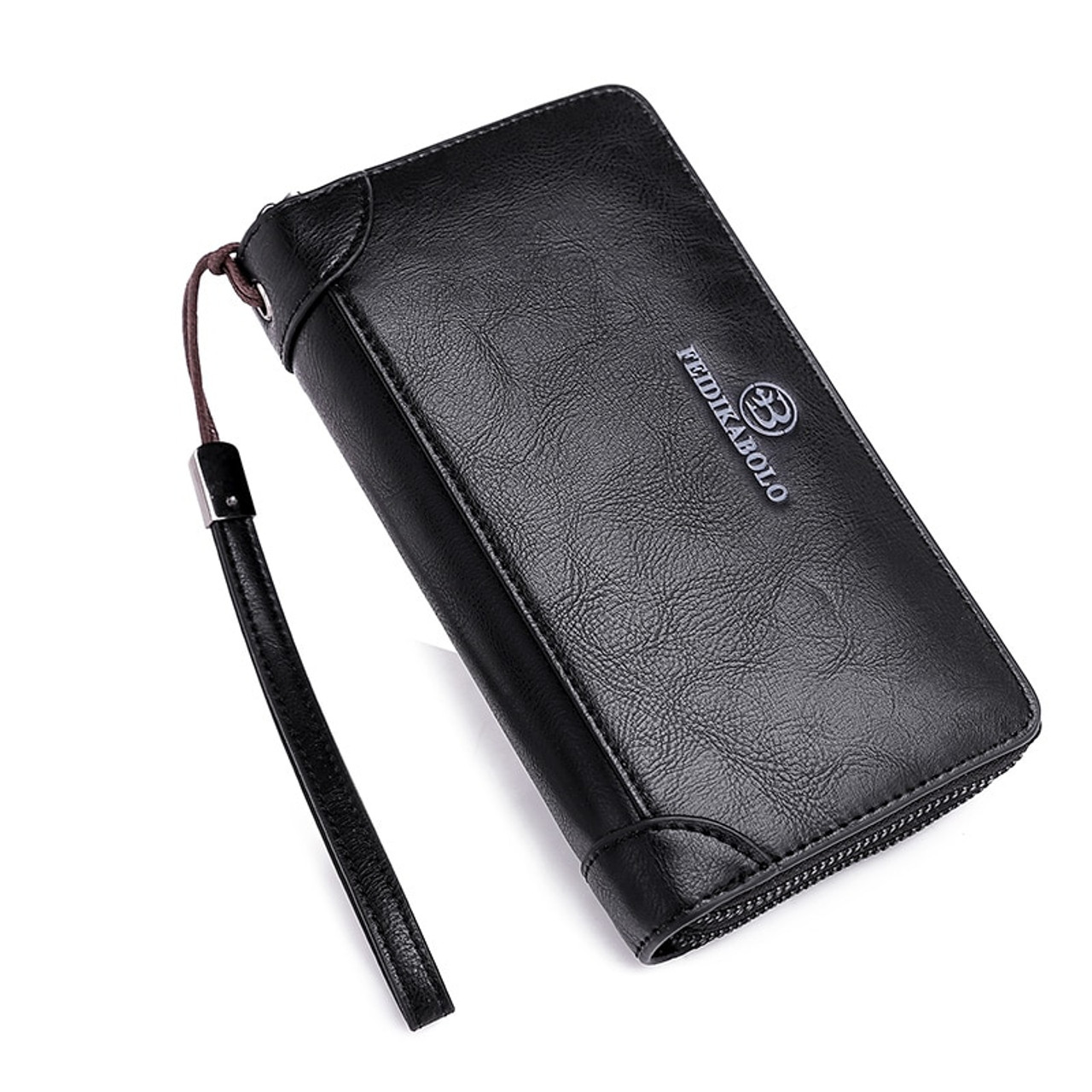 ZRCX Men's Large-Capacity Clutch Bag Top Layer Cowhide Handbag Men's Casual  Soft Leather Long Wallet Simple Mobile Phone Bag - AliExpress