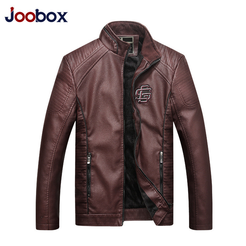 JOOBOX 2018 New Men Leather Jacket 