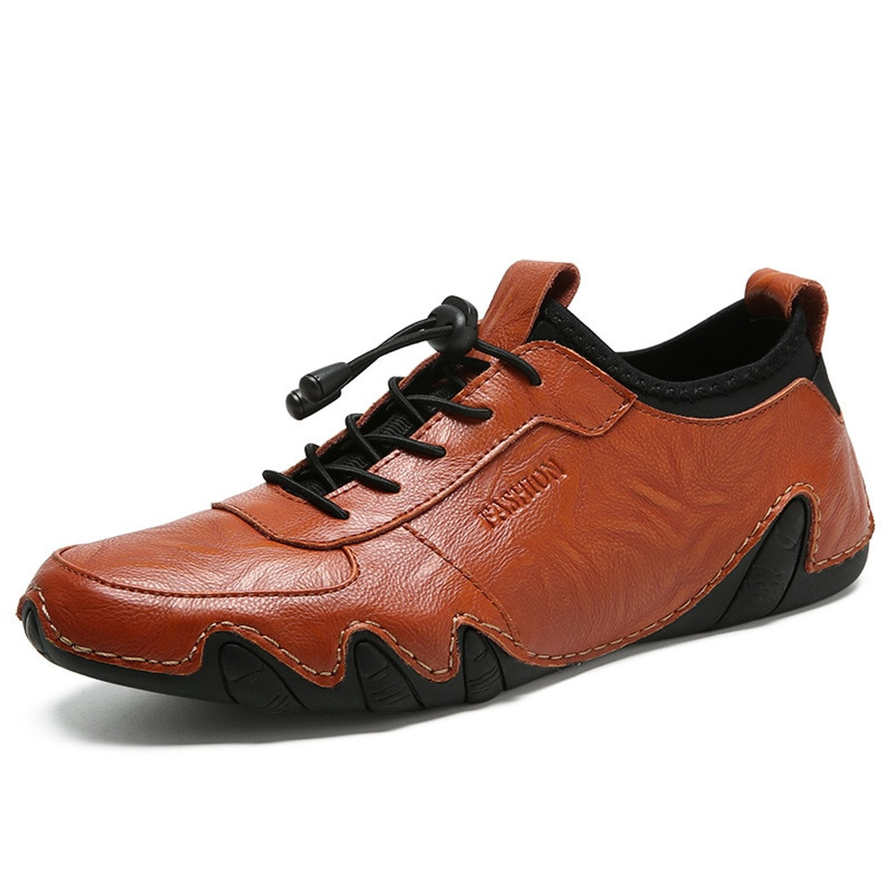 genuine leather casual shoes