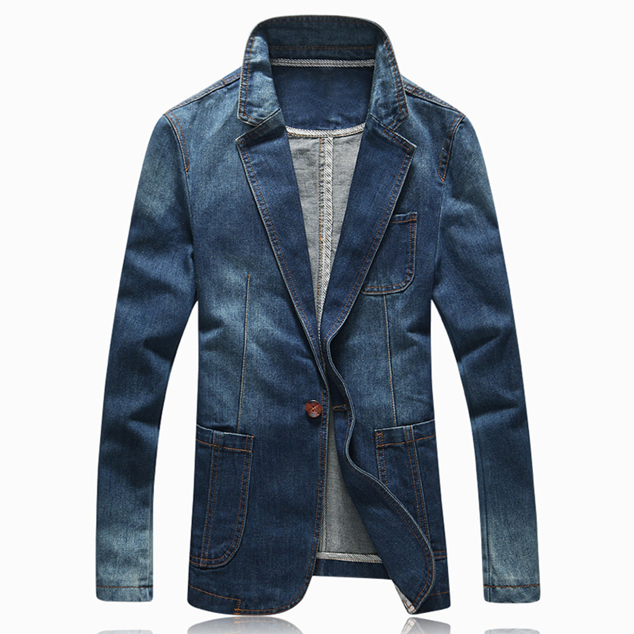 New Mens Denim Blazer Men Fashion| Alibaba.com