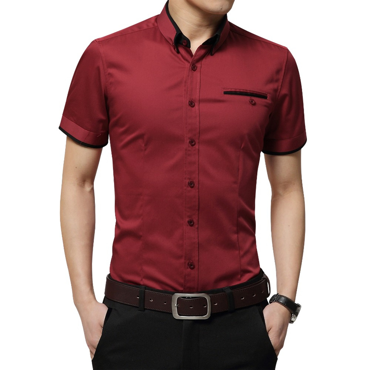 Business collar shirts clearance