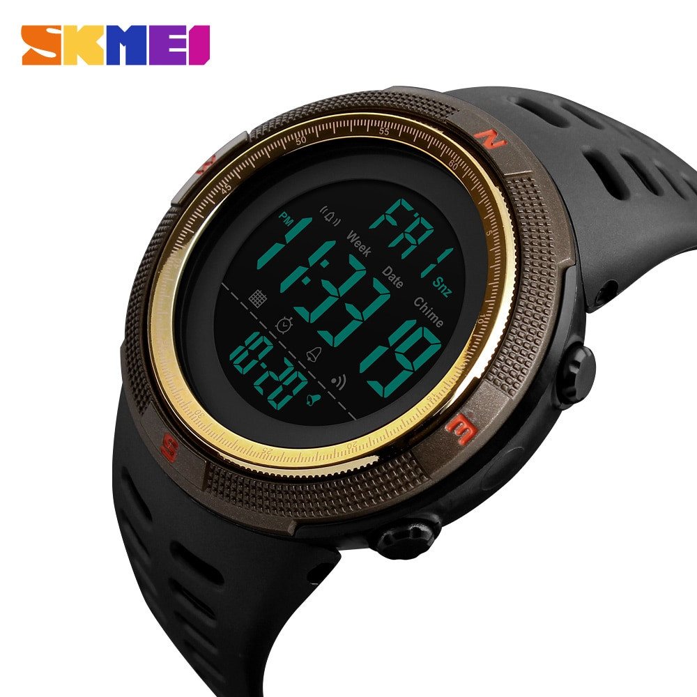 skmei waterproof mens watches
