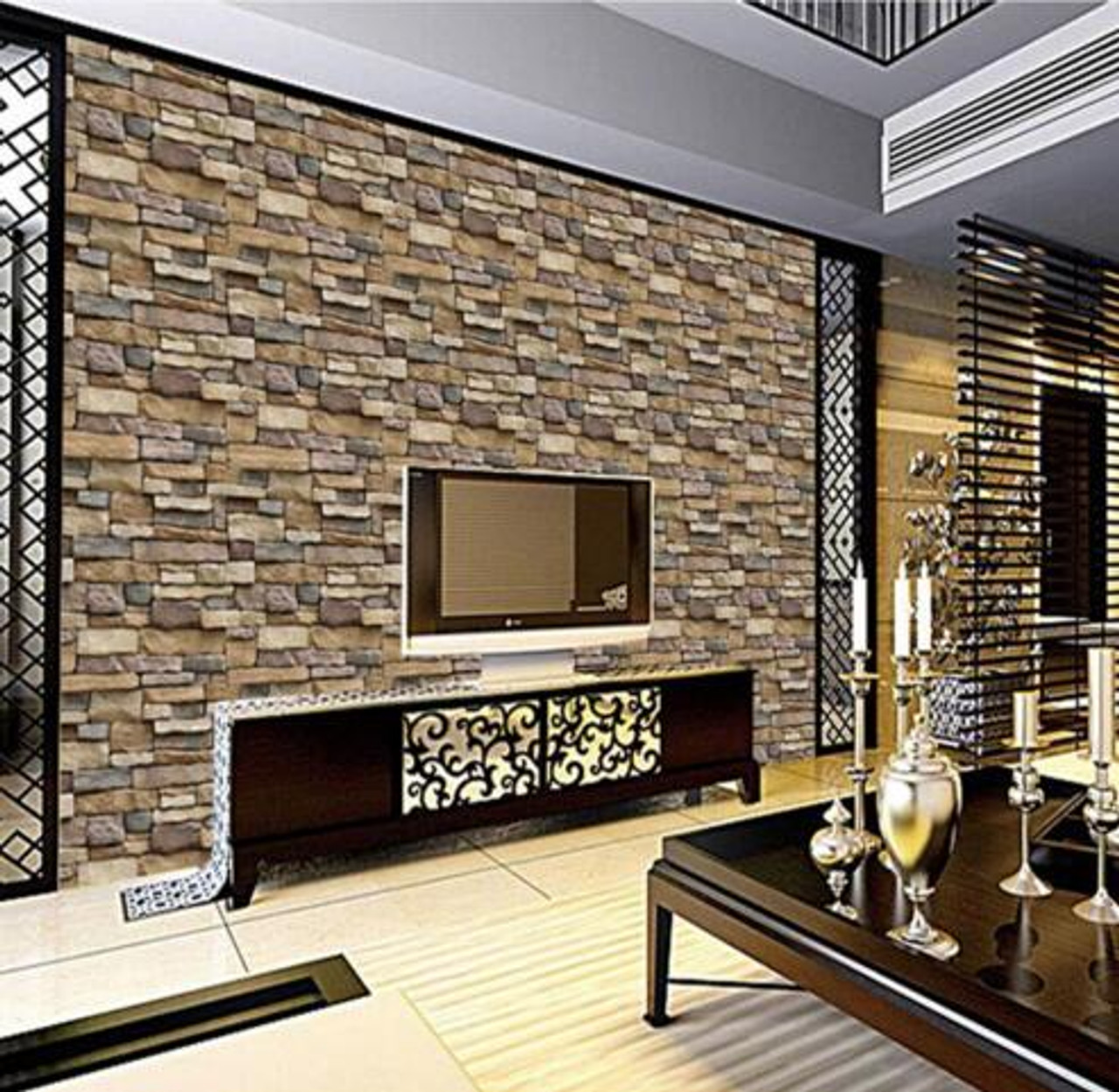 Creative 3d Wall Wallpaper For Living Room Mural Poster Self