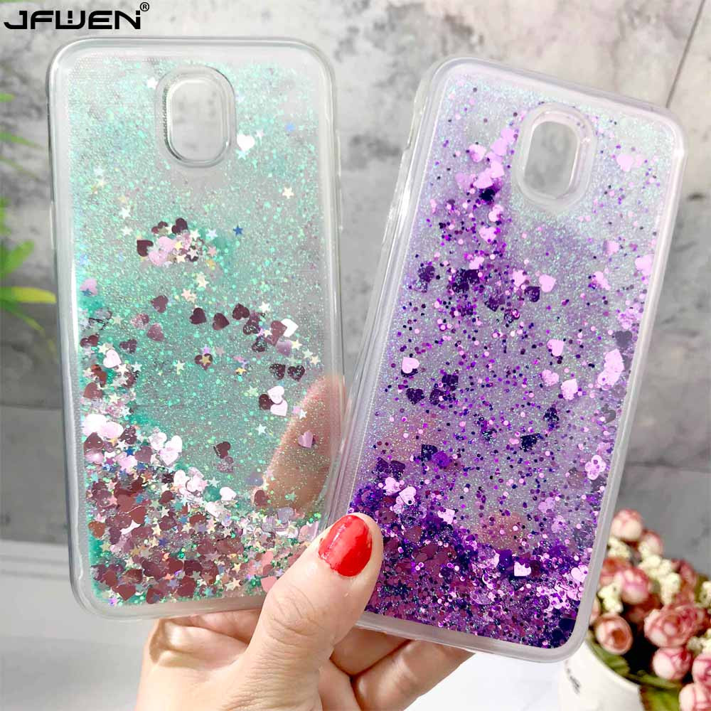 Jfwen For Samsung Galaxy J3 17 Case Cover Silicone Soft Tpu Clear Transparent Liquid For Coque Samsung J3 17 J330 Case Back Onshopdeals Com