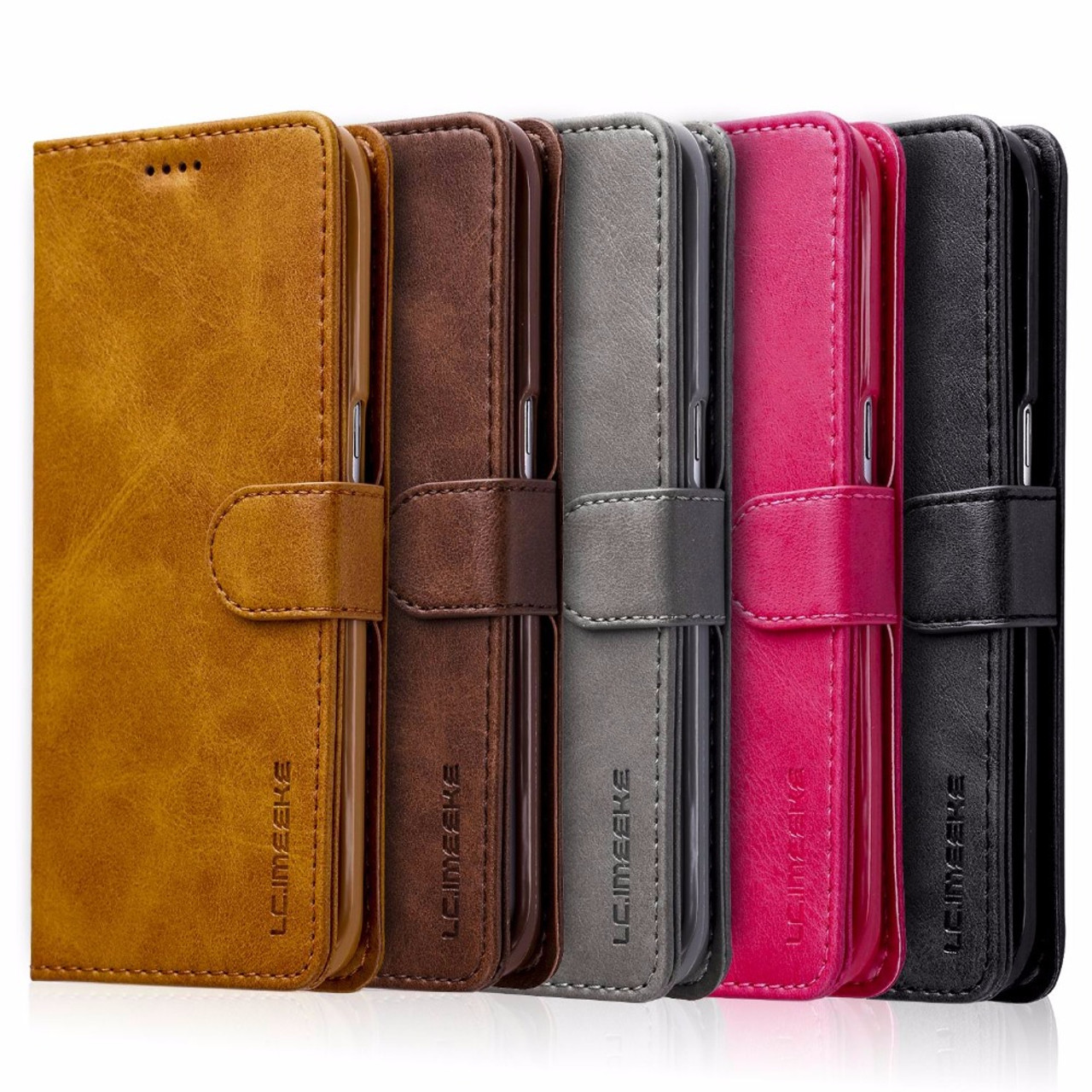 HAII Galaxy Note 20 Ultra Wallet Case,Multi-Functional Leather Purse Flip  Cover Zipper Wallet Case