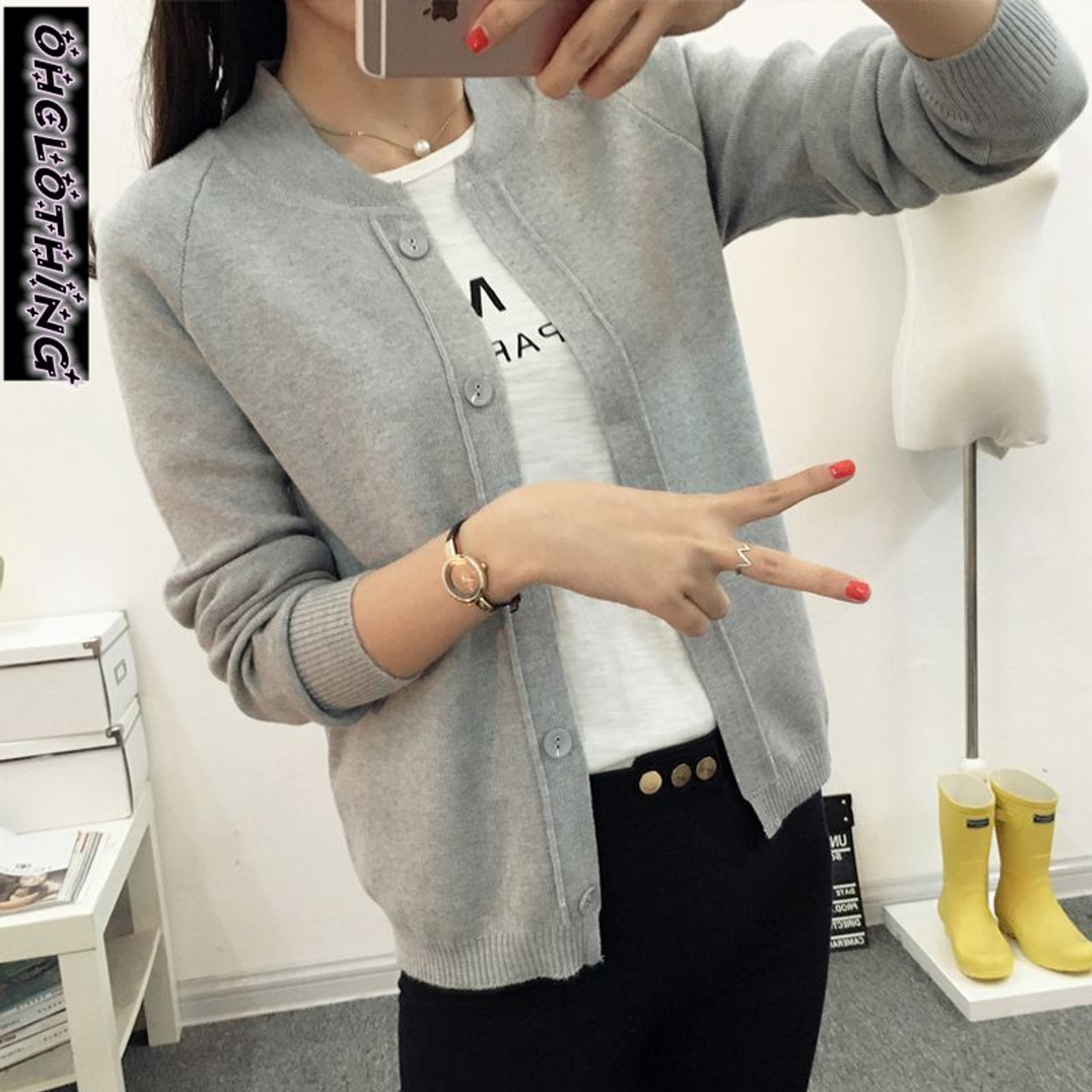 short sweater jacket