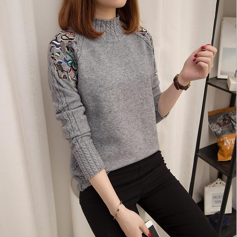 Fashion autumn women sweater plus 