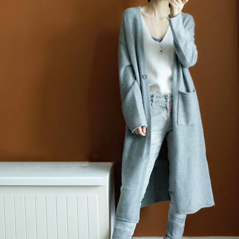 calf length cardigan sweaters