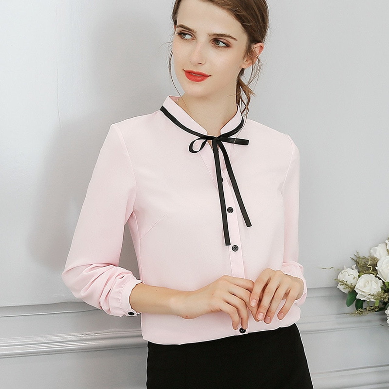 cute work blouse