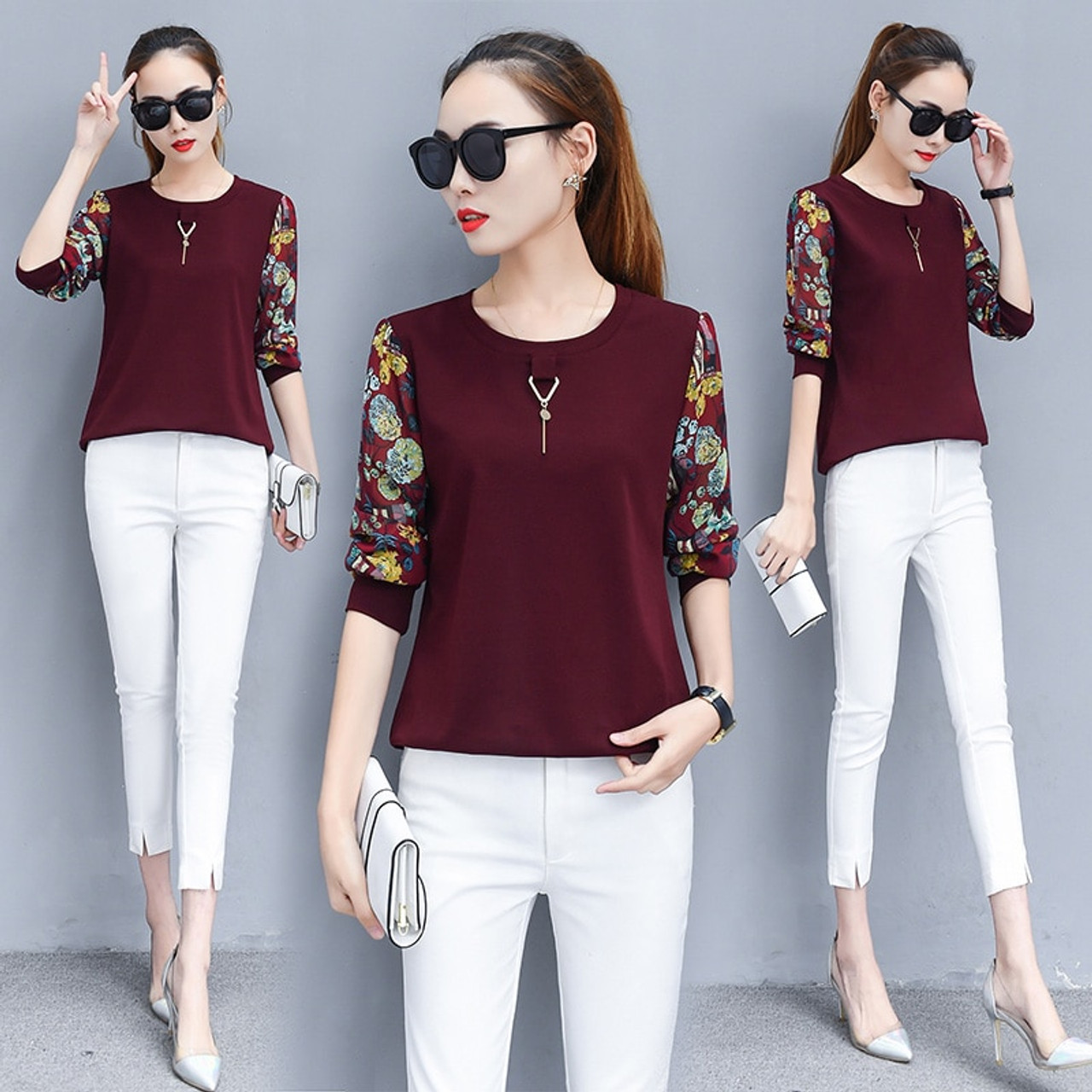 long sleeve casual shirts womens