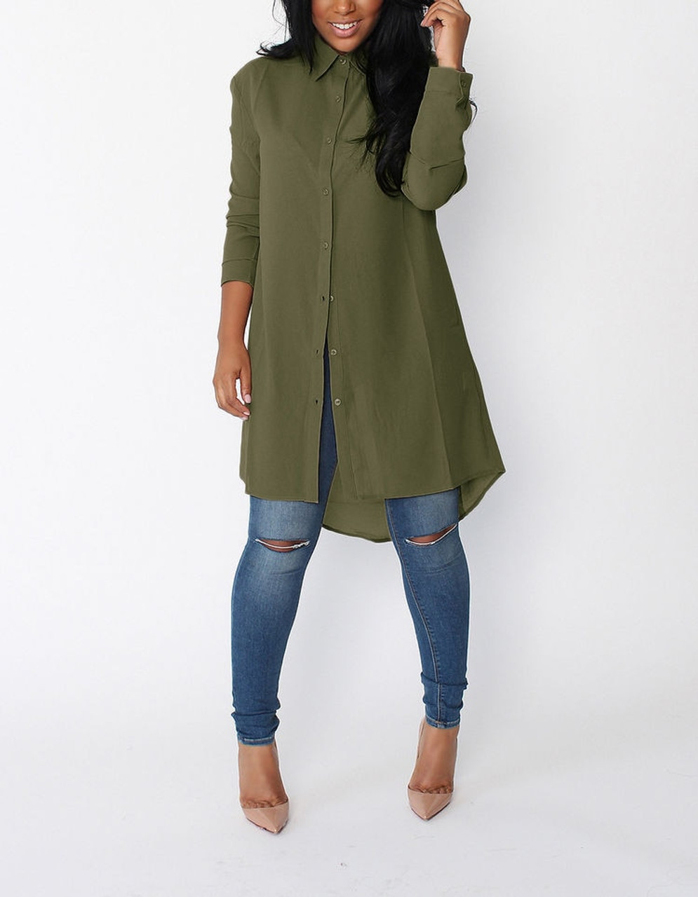 chiffon tops for jeans