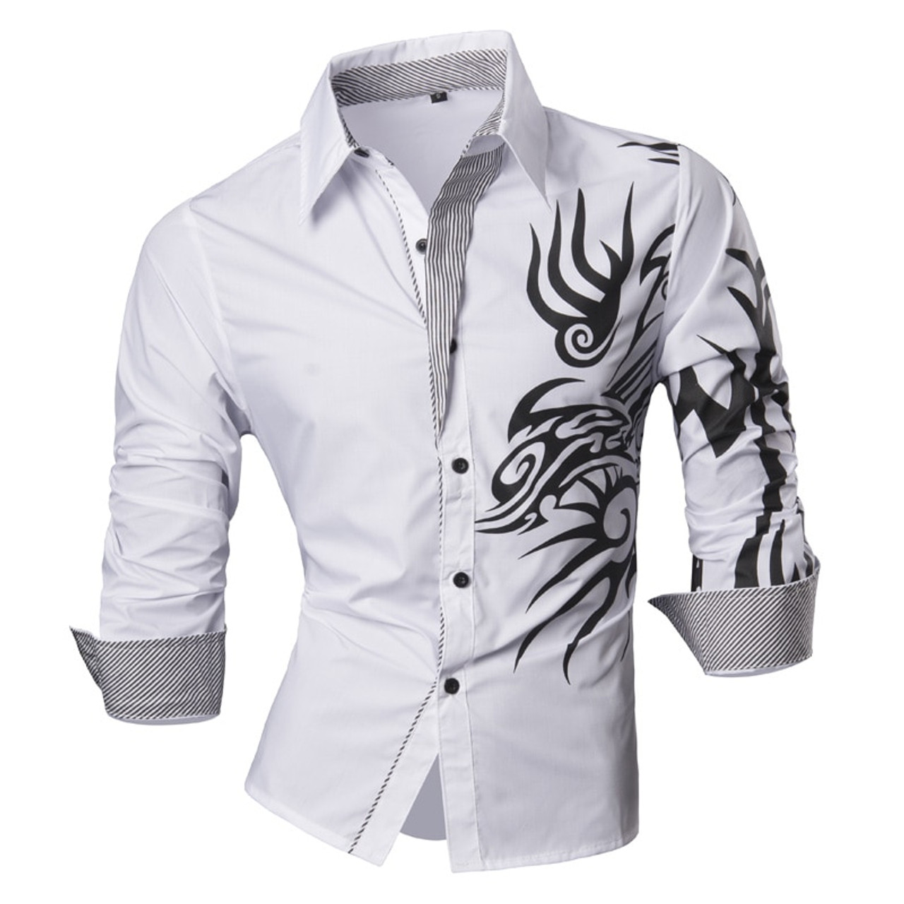 Модные Мужские Рубашки 2024 С Длинными Рукавами