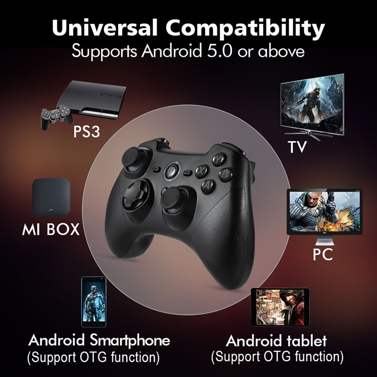 xiaomi tv box gamepad