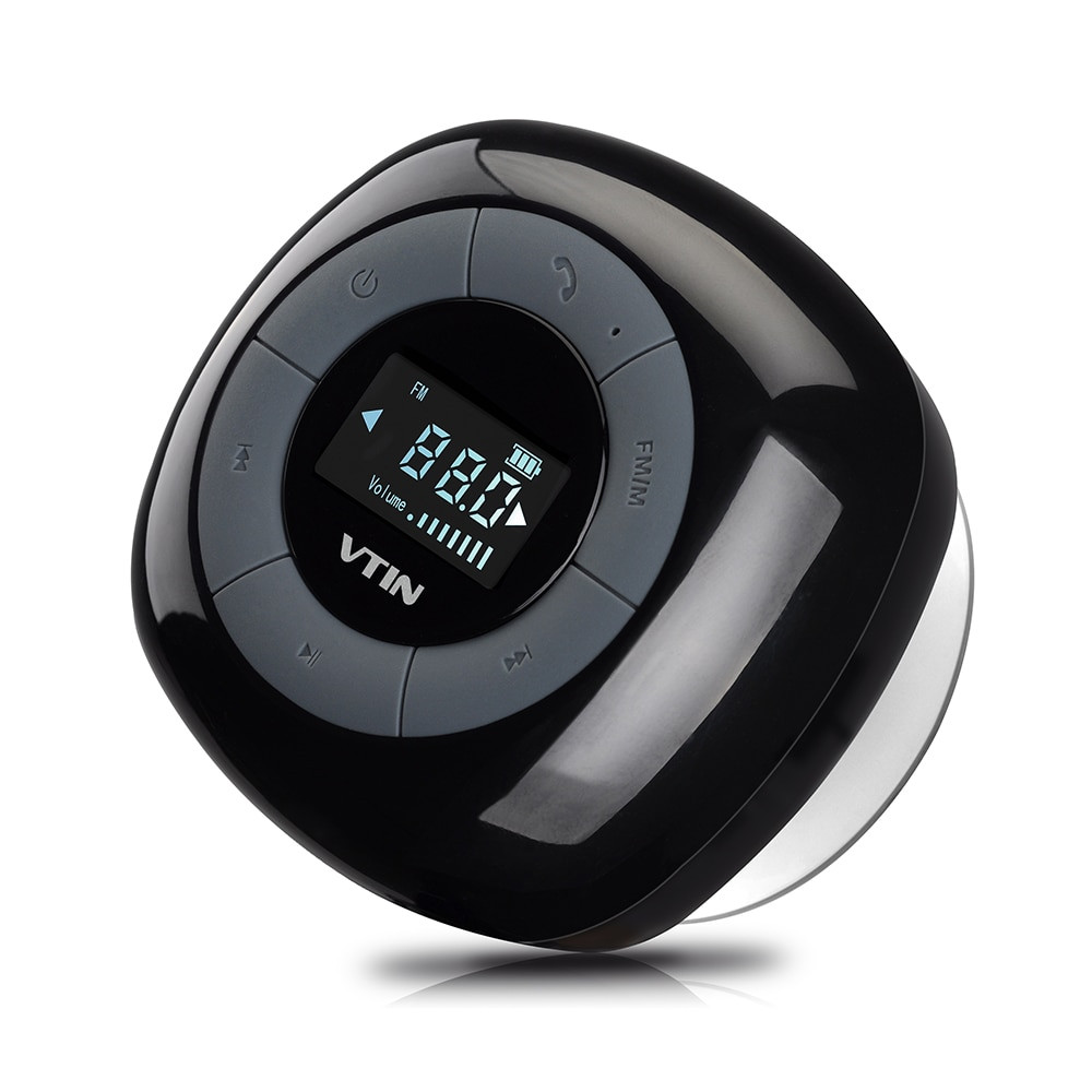 shower speaker with screen