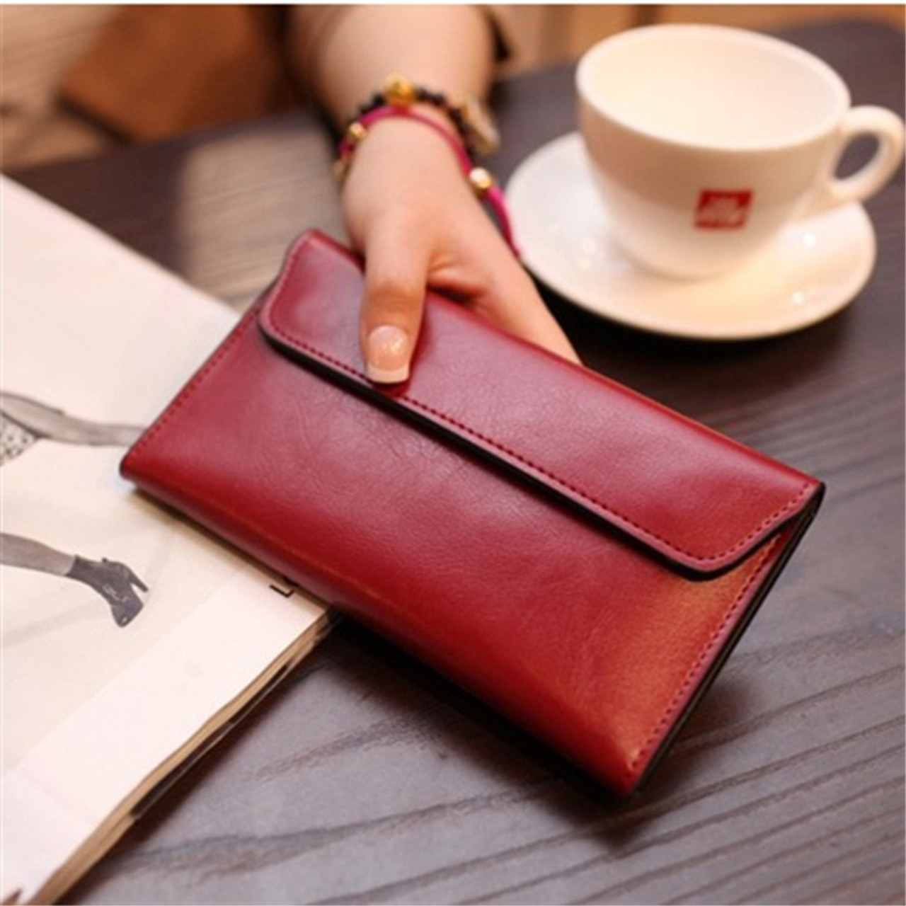 Women Short Wallet Fashion Simple PU Leather Small Purse Ladies Card Bag  Women Clutch Bag Female Purse Money Clip Wallet - AliExpress