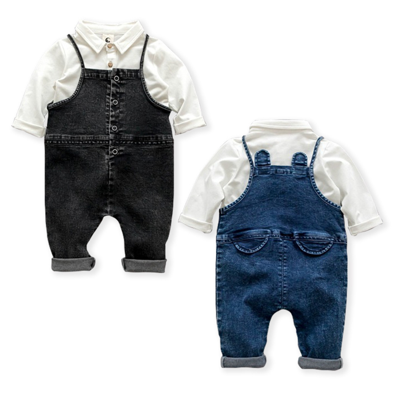 Boy Blue Shirt and Pants Set - Momorii