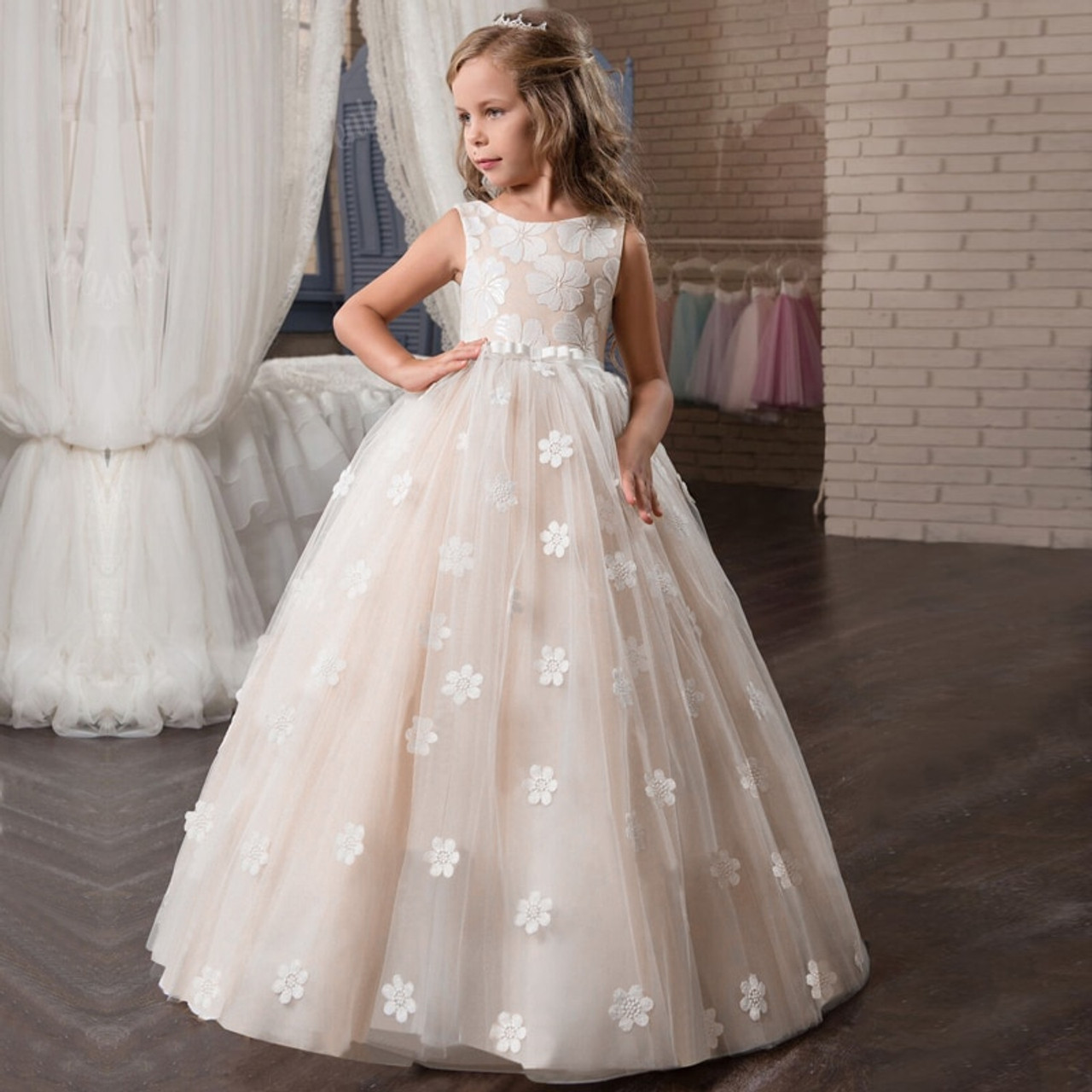 Children's Long Party Dresses 2024 | www.milord.com