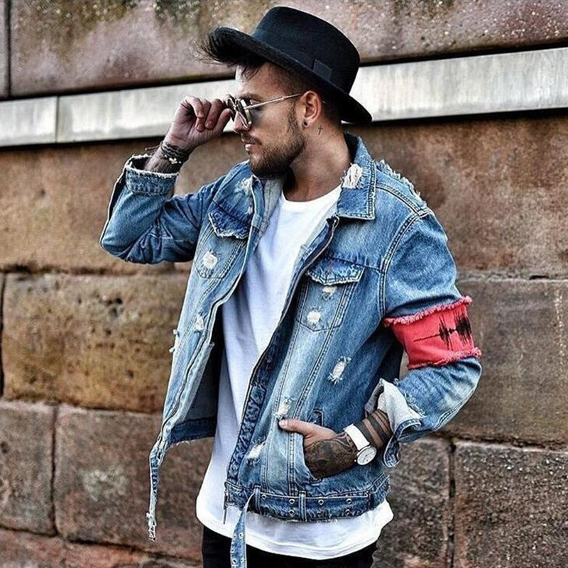 2018 New Men Hip-Hop forum Wearing 