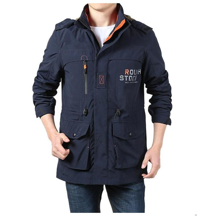 multi pocket waterproof jacket