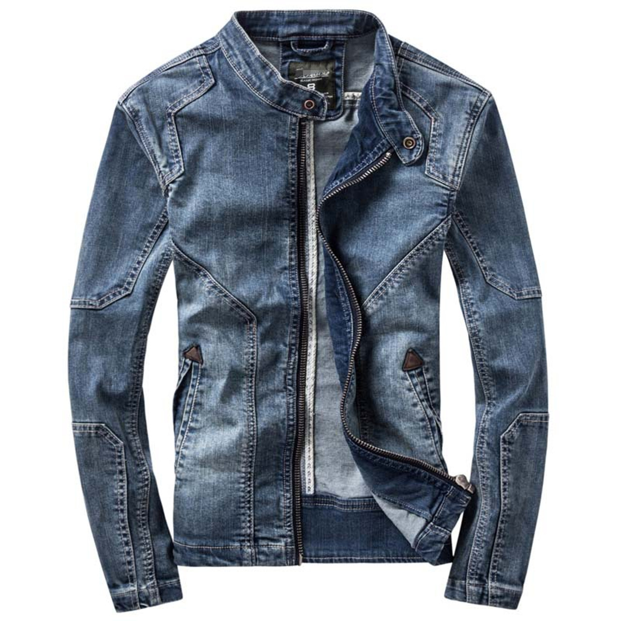 balenciaga black jean jacket