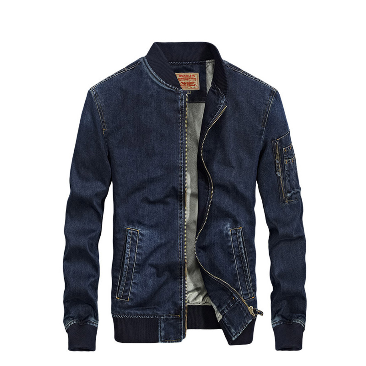 winter jeans jacket for men