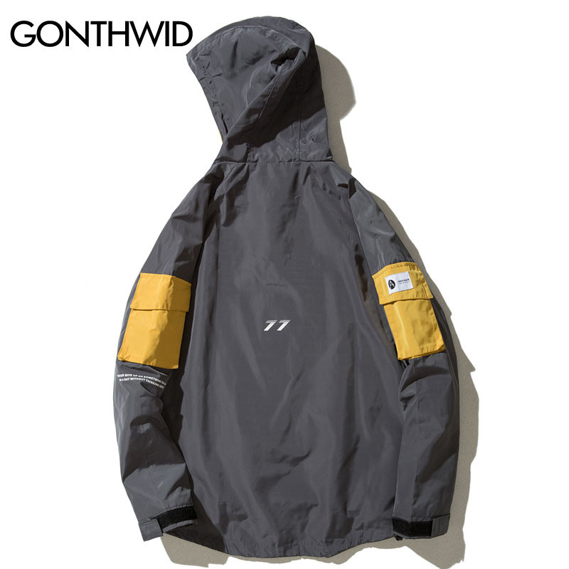 pullover windbreaker for men