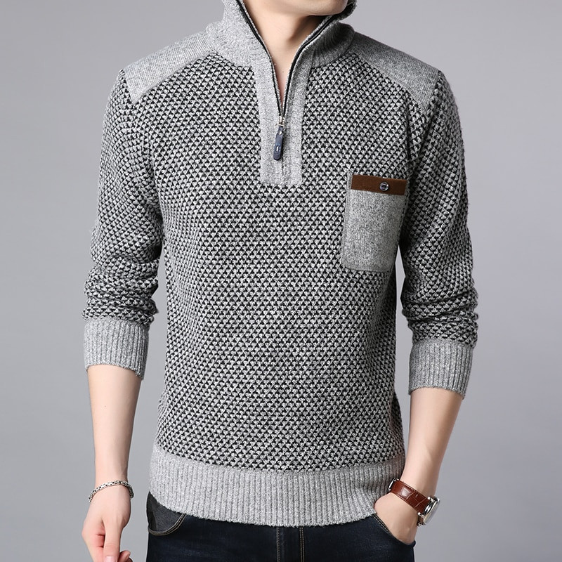 mens half zip pullover jacket