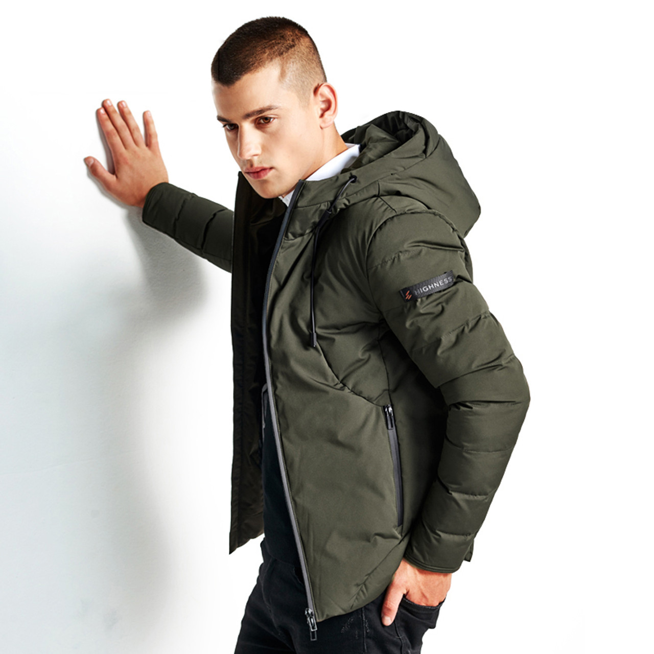 men's casual hooded jackets