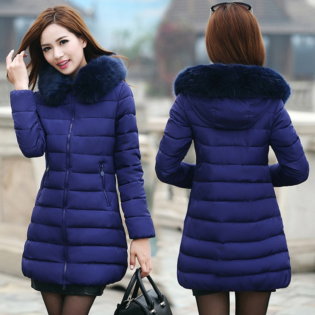 New Women Winter Woolen Trench Coat Lapel Long Jacket Blazer Suit Slim  Overcoat | eBay