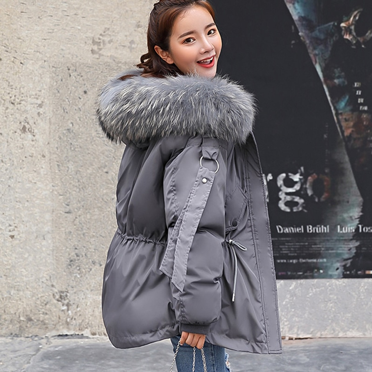 Cheap Down Women's Short Short Winter Coat Fashion Ins | Joom