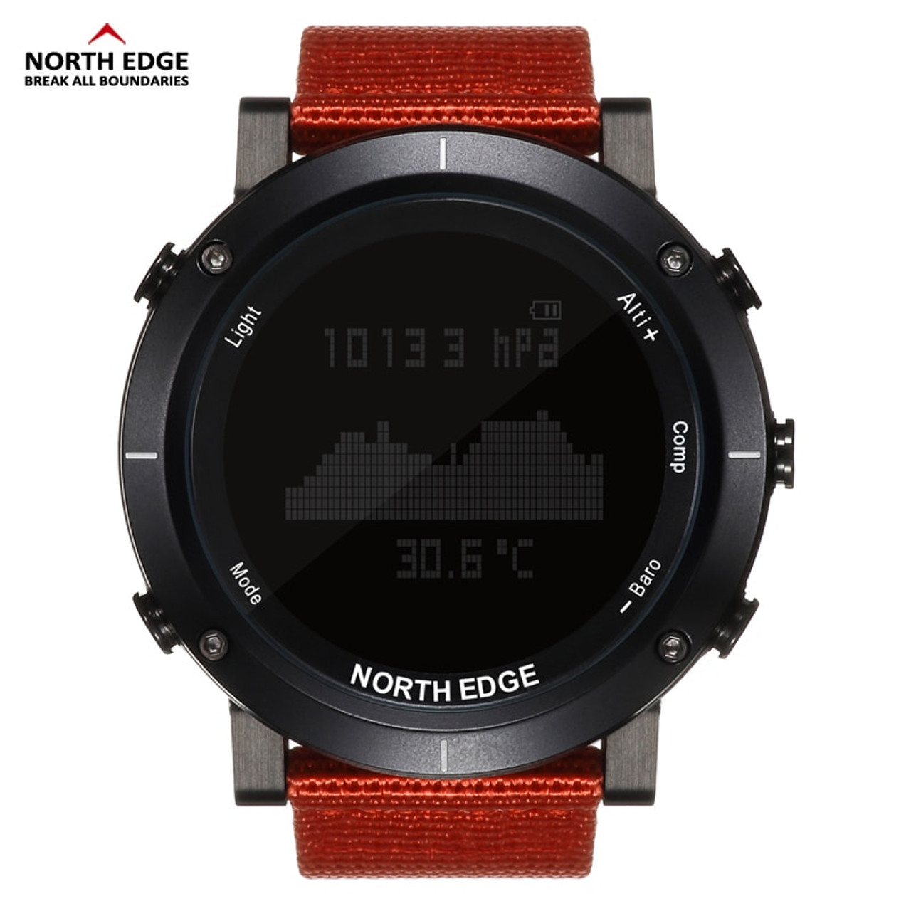 smart watch with altimeter & barometer