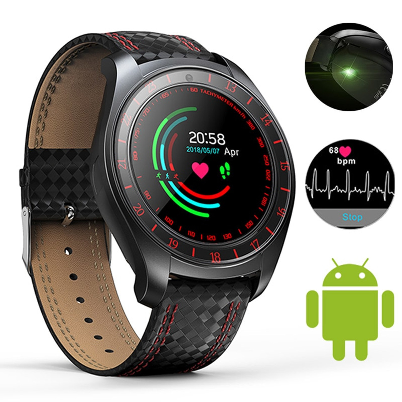 smart sport watch heart rate