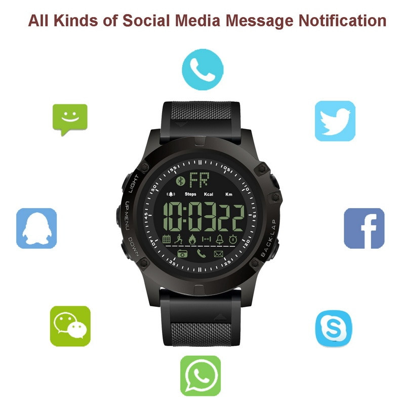 fitness tracker digital sports bluetooth smart watch