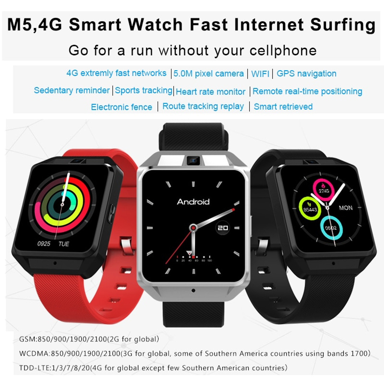 new 4g smart watch