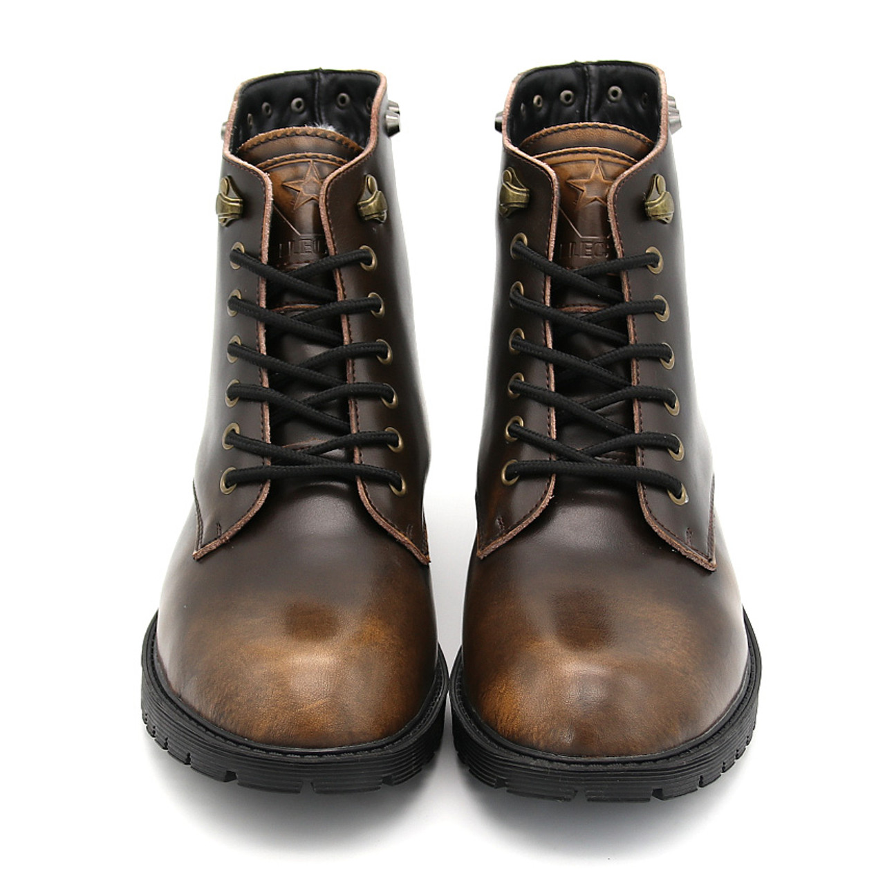 men's casual motorcycle boots